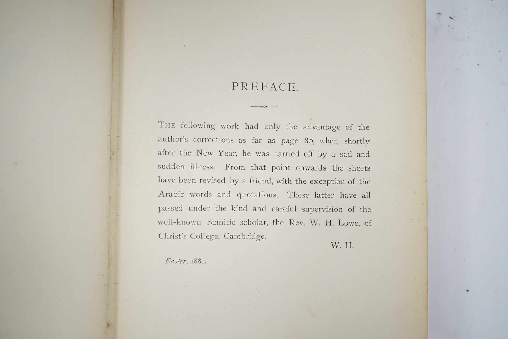 Upton, Major R.D. - Gleanings from the Deserts of Arabia. original gilt pictorial cloth, cr.8vo. 1881